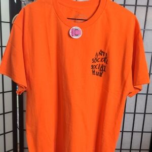 ASSC Anti Social Social Club The Notebook Orange T-Shirt